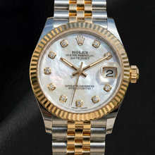 Cultured Pearl Rolex 0.20-ct Two Tone – main view