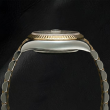 Genuine Cultured Pearl Rolex 0.20 ct Two Tone – profile view
