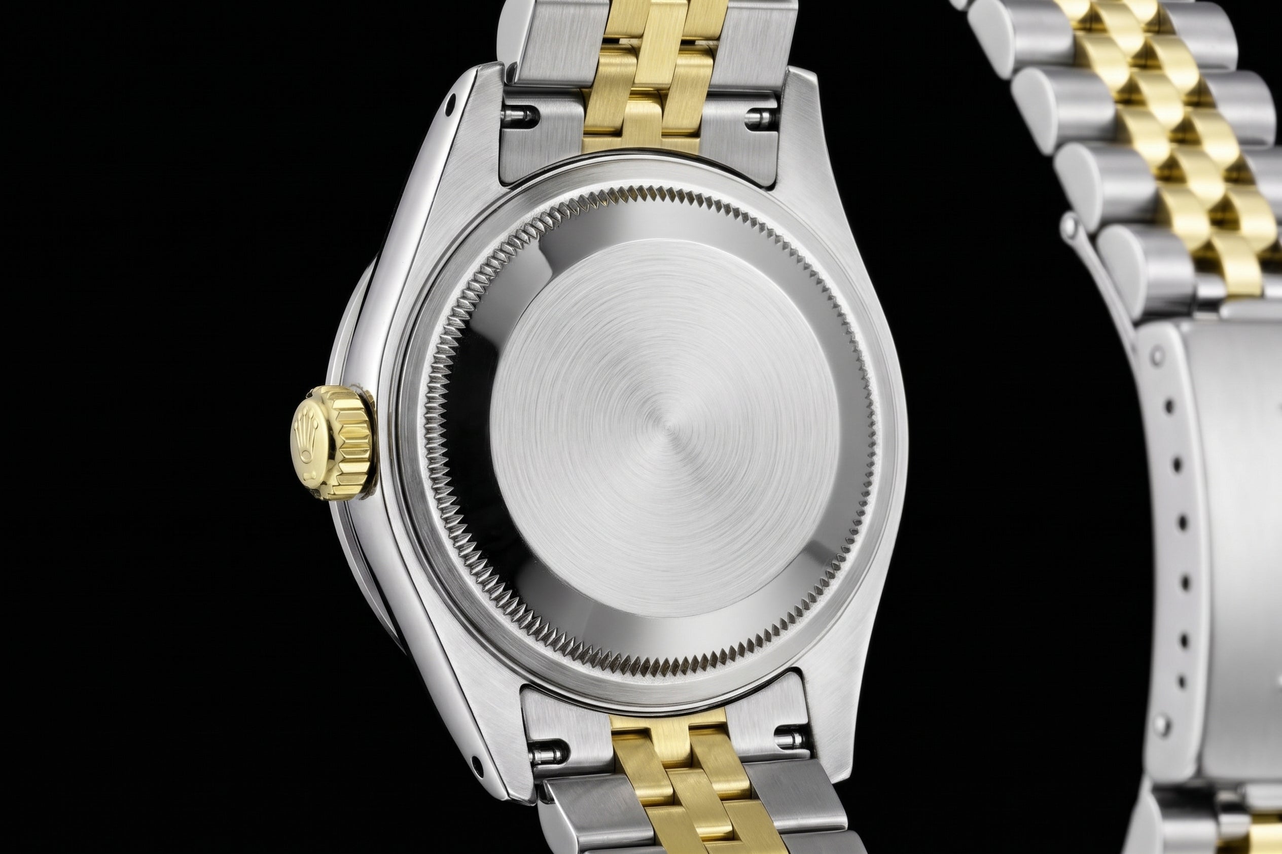 Rolex Datejust 6917 Lady 26mm White Mother Of Pearl Diamond Dial Two Tone Watch