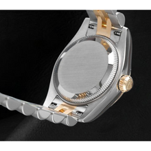 Rolex Datejust Champagne Diamond Dial Hidden Clasp Quick Set 26 mm Two Tone Watch