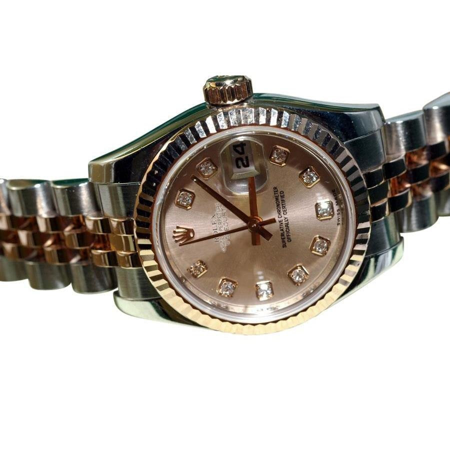 Ladies Watch Champagne Diamond Dial
