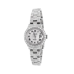 Genuine Fine Diamond Rolex – Stainless Steel 12 ct