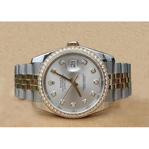 Diamond Bezel Watch