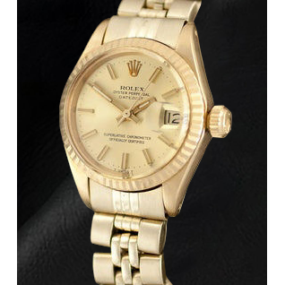 Rolex datejust presidential gold hotsell