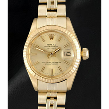 Rolex Datejust President Style 26 mm Yellow Gold Ladies Watch