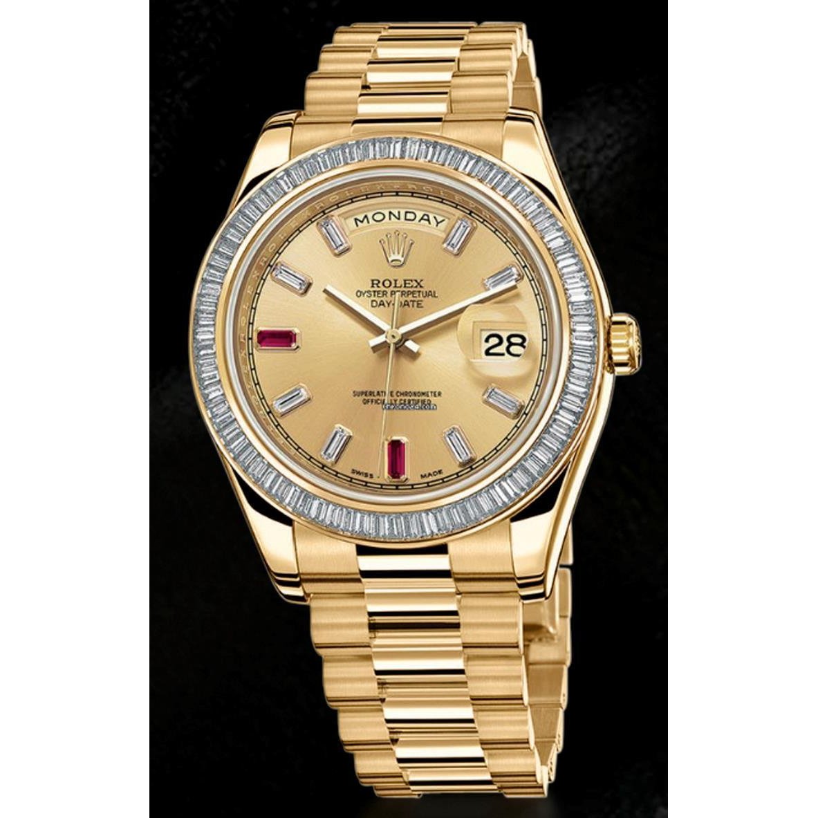 Rolex Day Date 2 41 Mm Yellow Gold Mens Watch