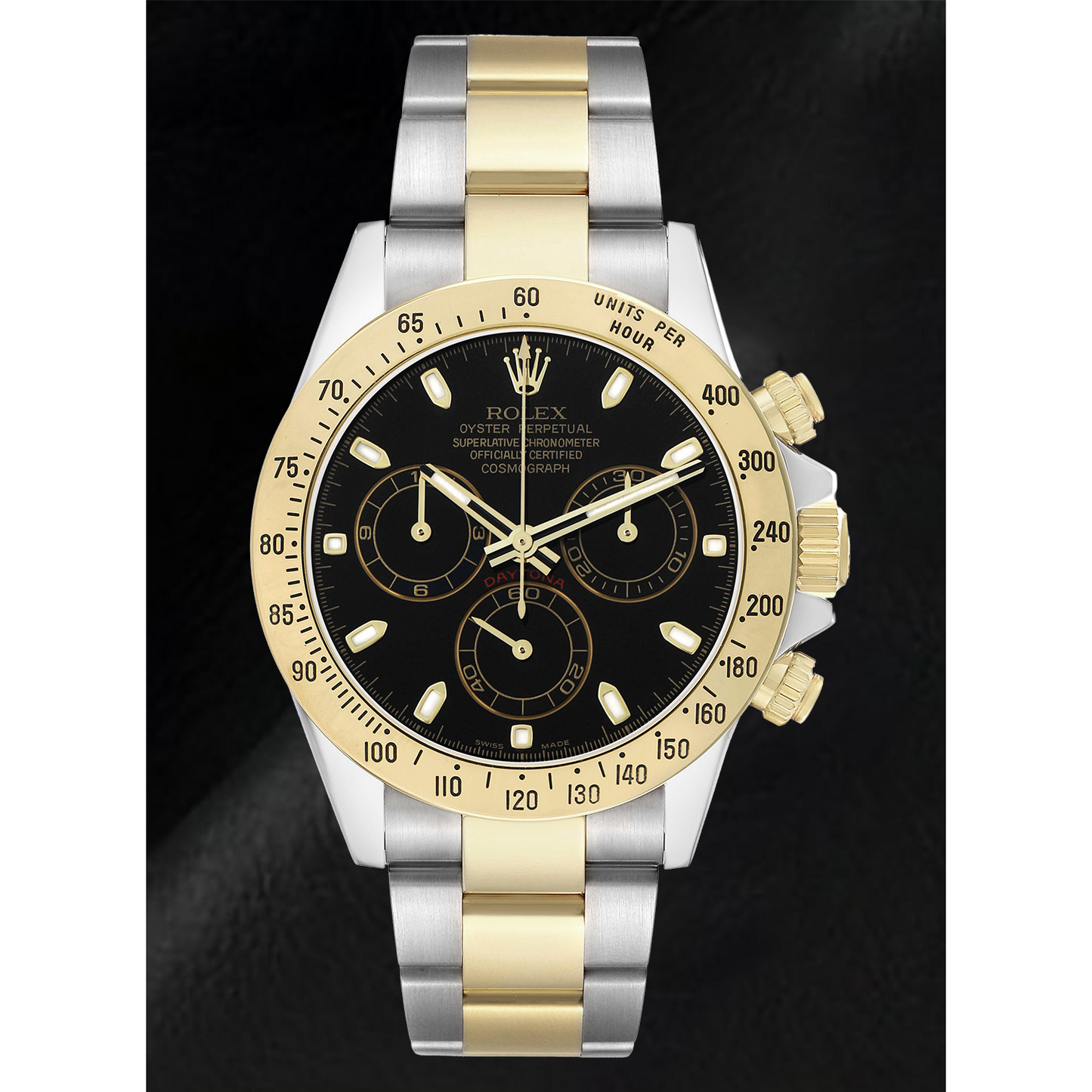 Earth-Mined Gemstone Rolex – main view