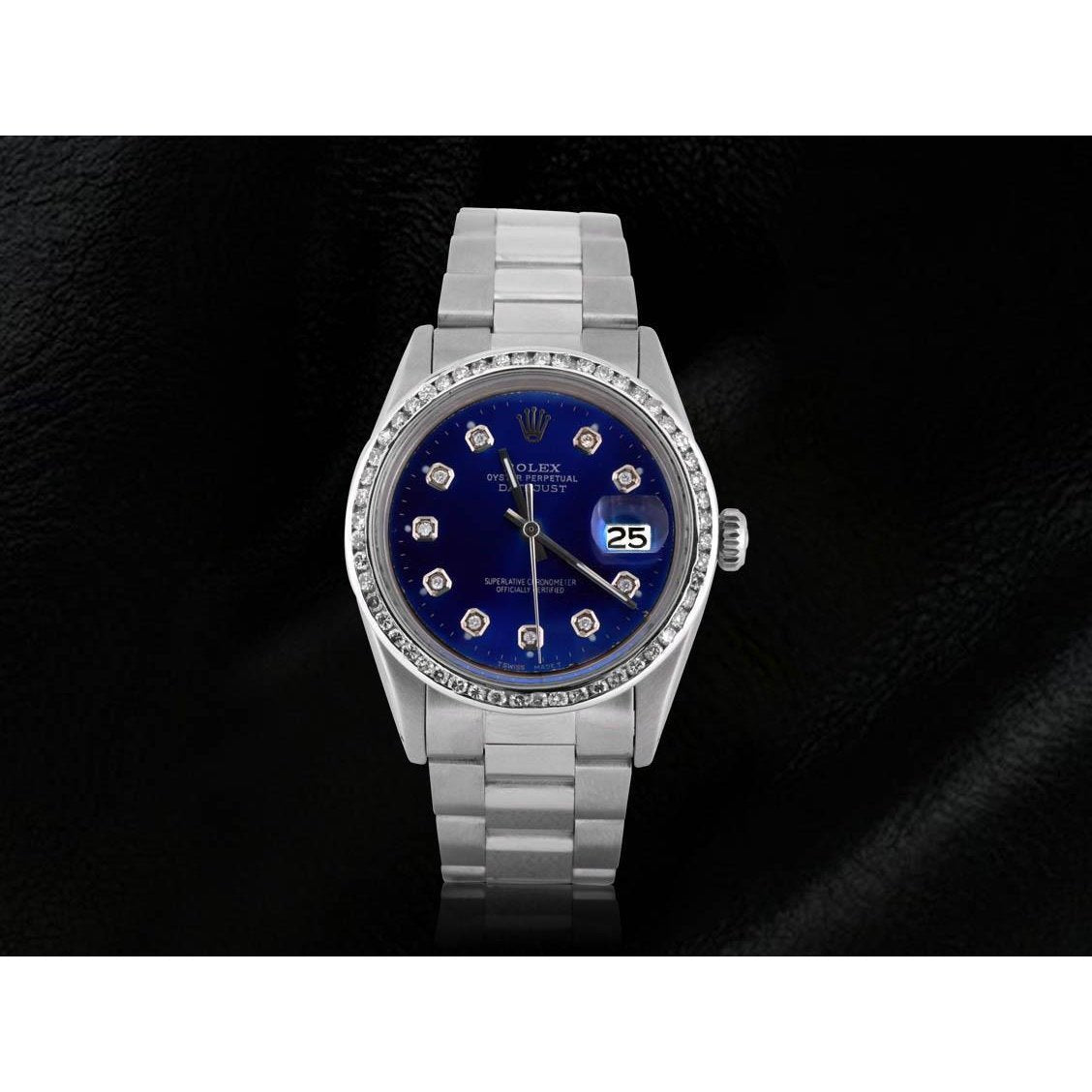 Rolex Dj Blue Diamond