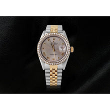 Men's Watch Two Tone Jubilee Gray