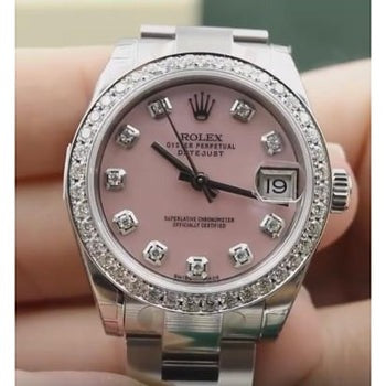 Pink Mother Of Pearl Dial