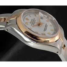 Earth-Mined Gemstone Rolex ct Two Tone – front view