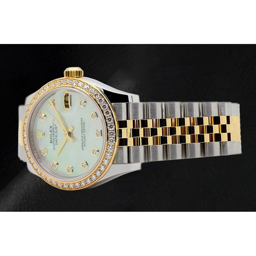 31mm Mother Of Pearl Diamond Dial