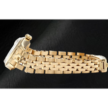 Rolex Lady Datejust White Stick Dial President Yellow Gold Watch