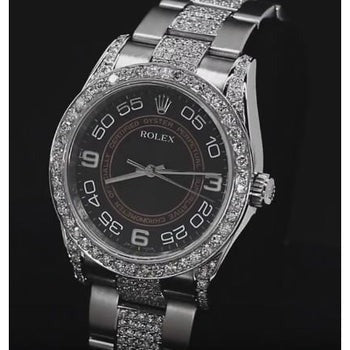 Rolex Watch Custom Diamond