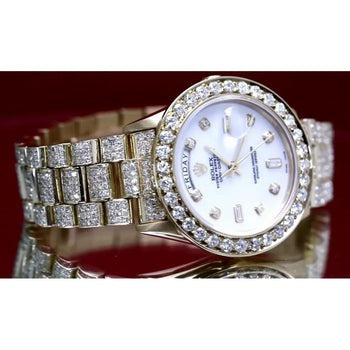10 Ct. Diamond Gold Rolex