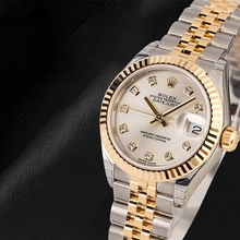 Rolex Datejust 279173 Silver Diamond Dial 28 mm Two Tone Watch