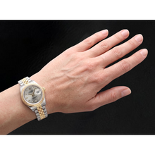 Rolex Datejust 279173 Silver Diamond Dial 28 mm Two Tone Watch