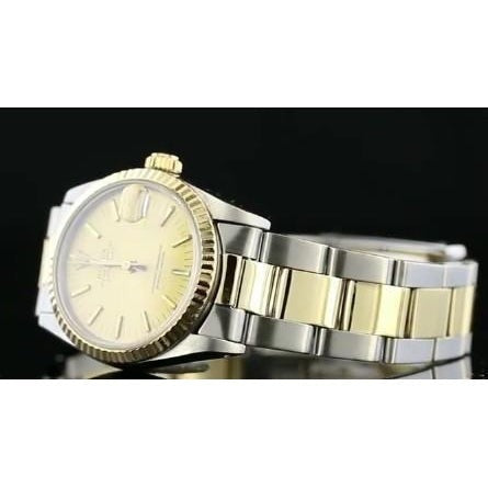 Gold & Ss Datejust Mid