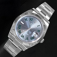 Rolex 126334 Datejust 41 Wimbledon Slate Dial Stainless-Steel Watch