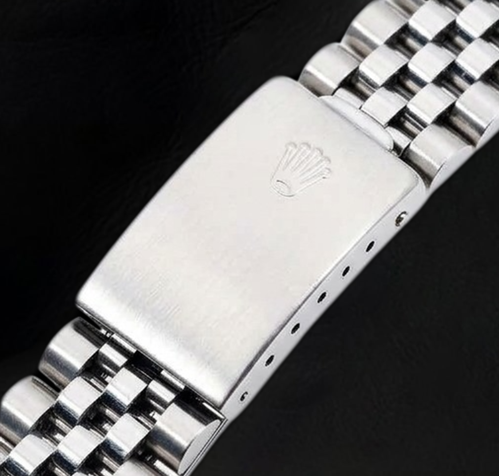 Rolex 1601 Datejust Salmon Diamond Dial 36mm Stainless Steel Watch