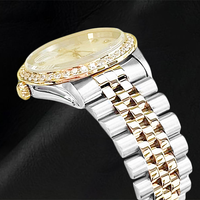 Rolex 16233 Datejust 36mm Grey Diamond Dial Two Tone Watch1