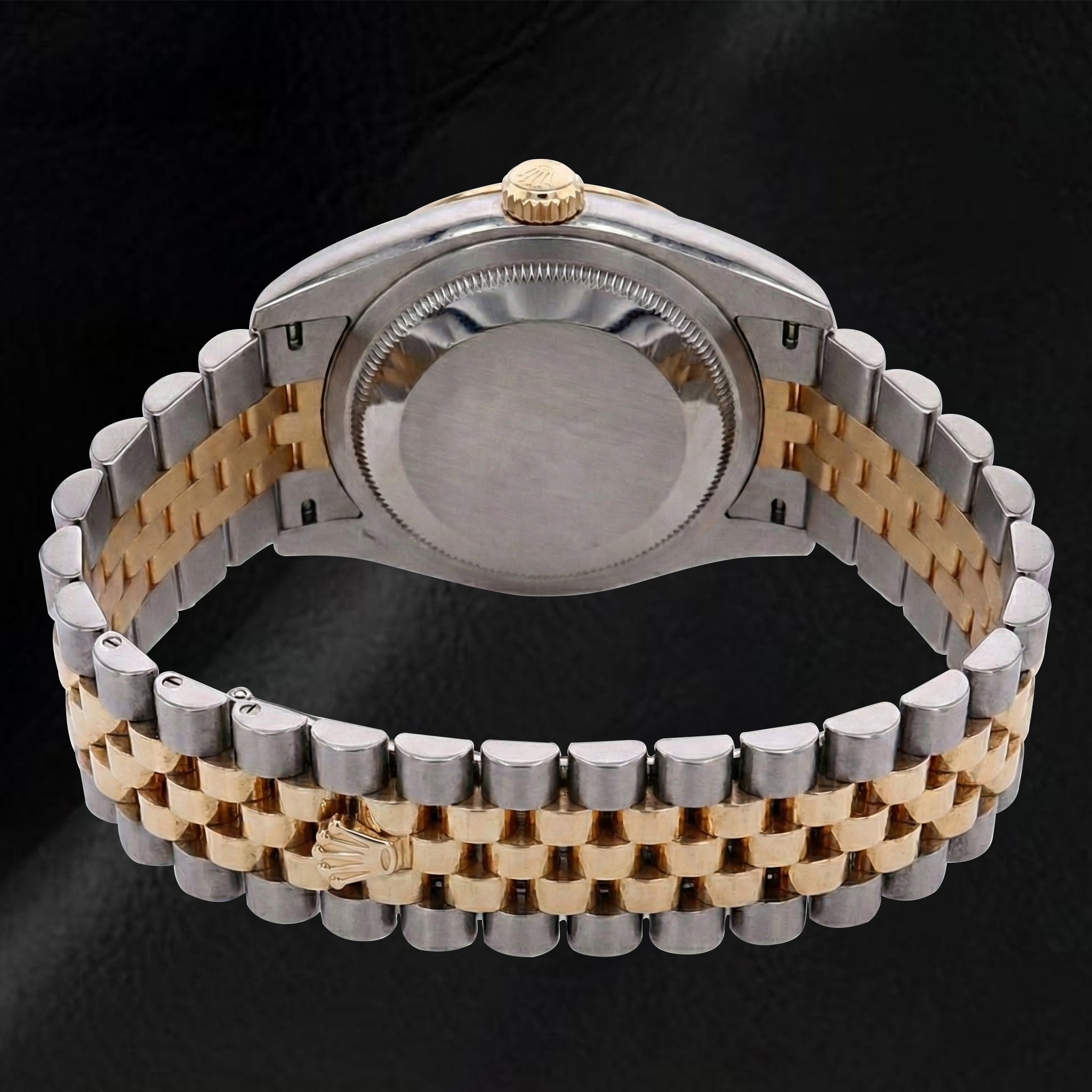 Pearl Rolex 0.20-ct Two Tone – top view
