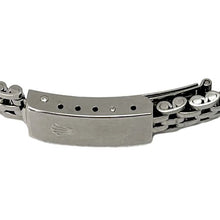 Rolex 26 mm Silver Stick Dial Stainless Steel Date Watch