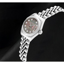 Rolex 26mm 2002 Year  Datejust Mother of Pearl Diamond Dial Watch
