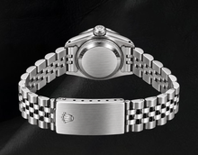 Rolex 26mm Datejust 6916 Salmon Diamond Dial Diamond Bezel Watch Stainless Steel