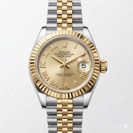 High-End Precious Stone Rolex ct – front view