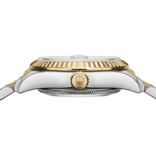 Authentic Precious Stone Rolex ct Two Tone – side view