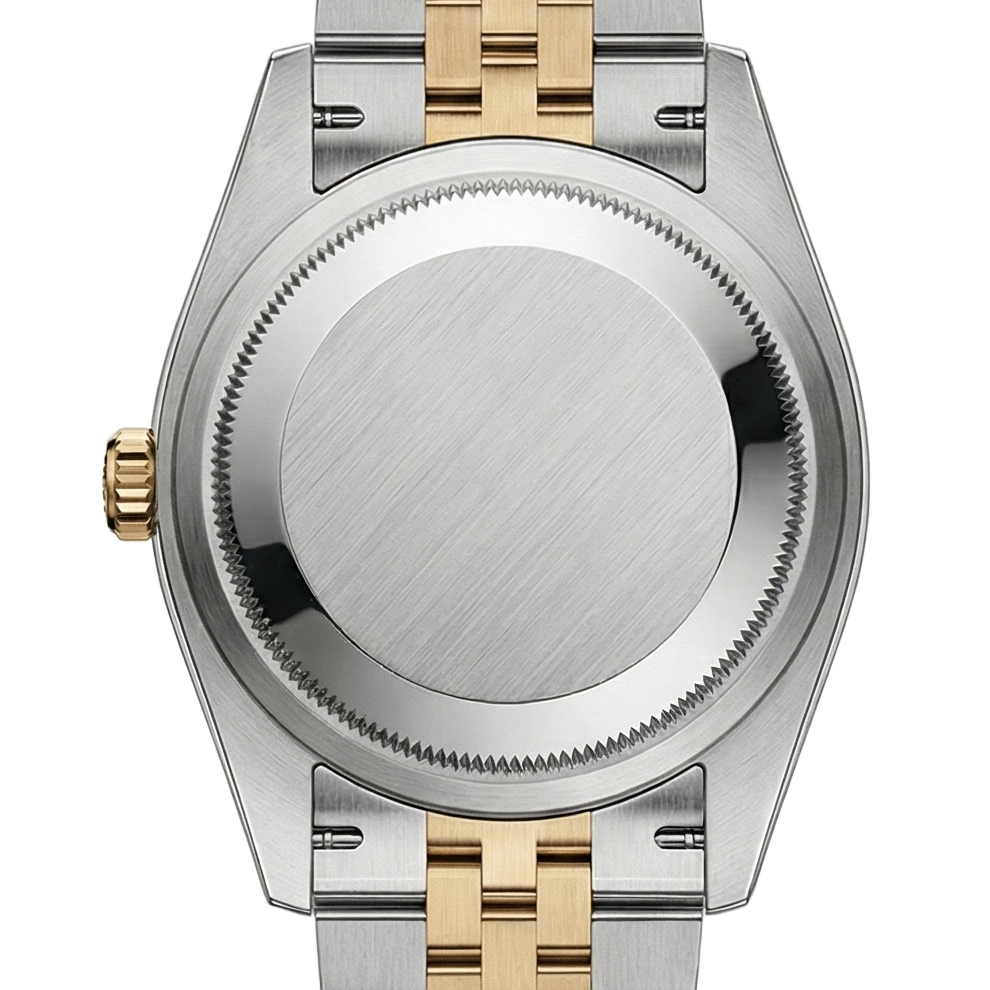 Authentic Precious Stone Rolex – back view