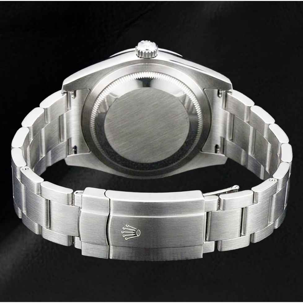 Rolex 31mm Date-just Lady's Blue Luminous Dial Watch