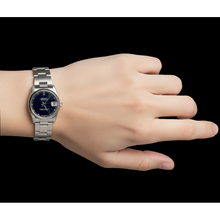 Rolex 31mm Date-just Stainless Steel Blue Stick Dial Watch P4