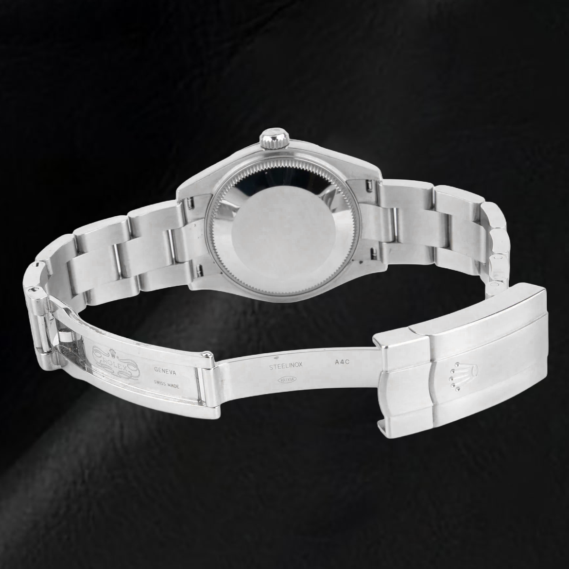 Rolex 36 mm Lavender Luminous Dial Stainless Steel Watch