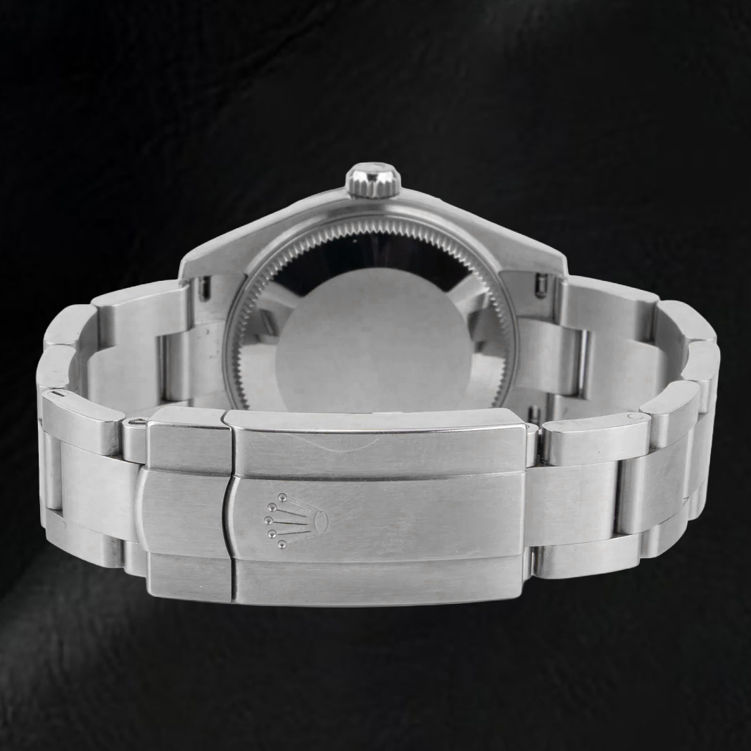 Rolex 36 mm Lavender Luminous Dial Stainless Steel Watch