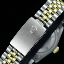 Rolex Two Tone with Pearl – back view