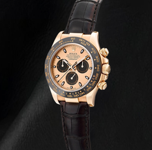 Rolex Cosmograph Daytona 116515LN 40mm Champagne Dial Black Oysterflex Strap
