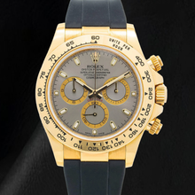 Rolex Cosmograph Daytona 116518LN 40mm Gray Dial Black Oysterflex Strap