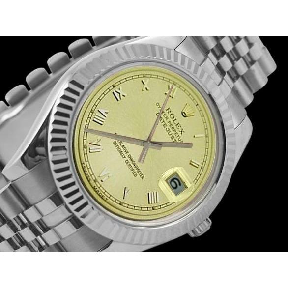 Rolex DateJust Man Watch Jubilee Bracelet Stainless Steel