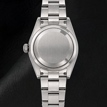 Rolex Date 15010 34mm Silver Diamond Dial Stainless Steel Watch