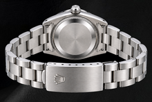 Rolex Date 15010 34mm Silver Diamond Dial Stainless Steel Watch
