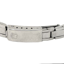 Rolex Date 26 mm Silver Stick Dial Stainless Steel Watch