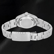 Rolex Date 6916 26mm White Roman Dial Stainless Steel Oyster Bracelet Watch