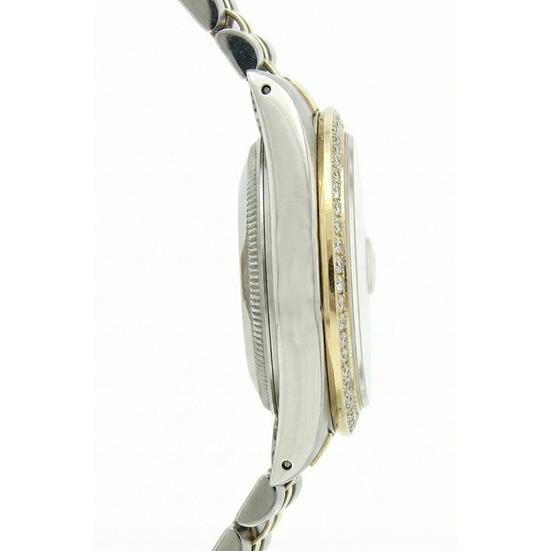 Rolex Date Just Lady Watch Stick Dial Ss & Yellow Gold