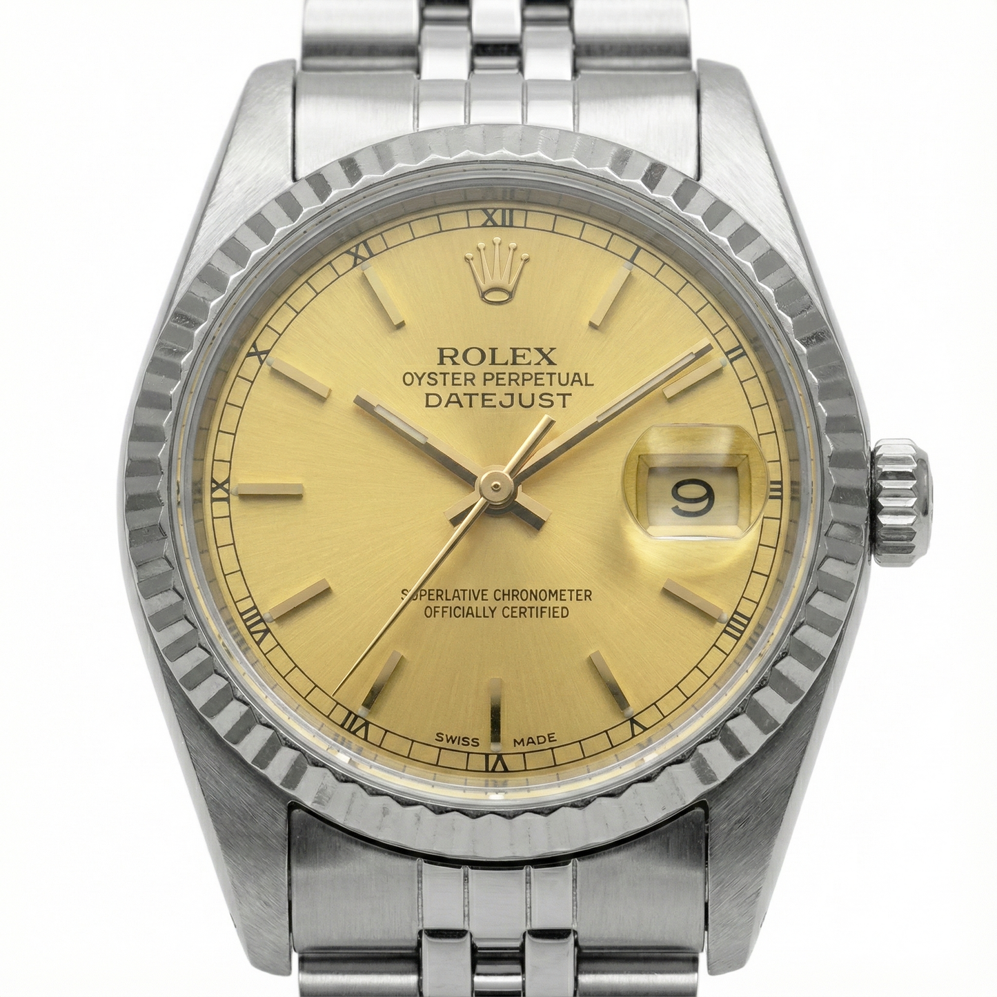 Rolex Date Just Watch Lady Dial Rolex Ss Jubilee Datejust