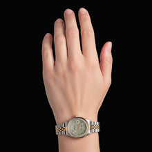 Rolex Date Just Women Watch Ss & Yellow Gold Fluted Bezel P2