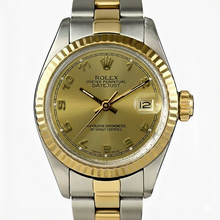 Rolex Date Watch Ladies Rolex Arabic Dial Two Tone