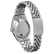 Rolex Date Watch Ss Jubilee Bracelet Black Stick Dial Fluted Bezel