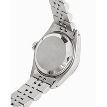 Rolex Date Watch Ss Jubilee Bracelet Black Stick Dial Fluted Bezel